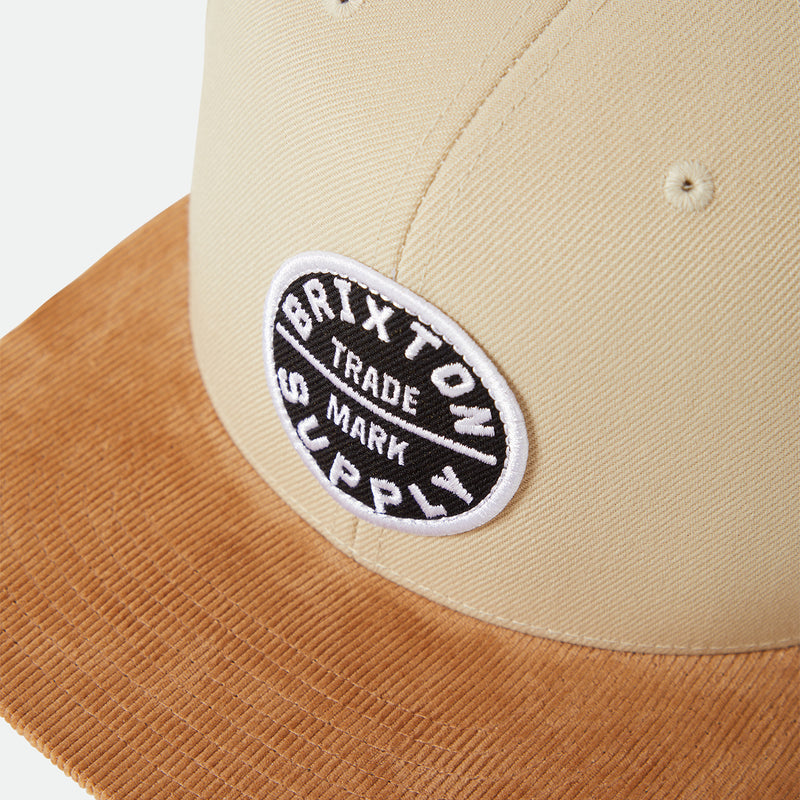 OATH III SNAPBACK - SAND/LIGHT BROWN CORDUROY