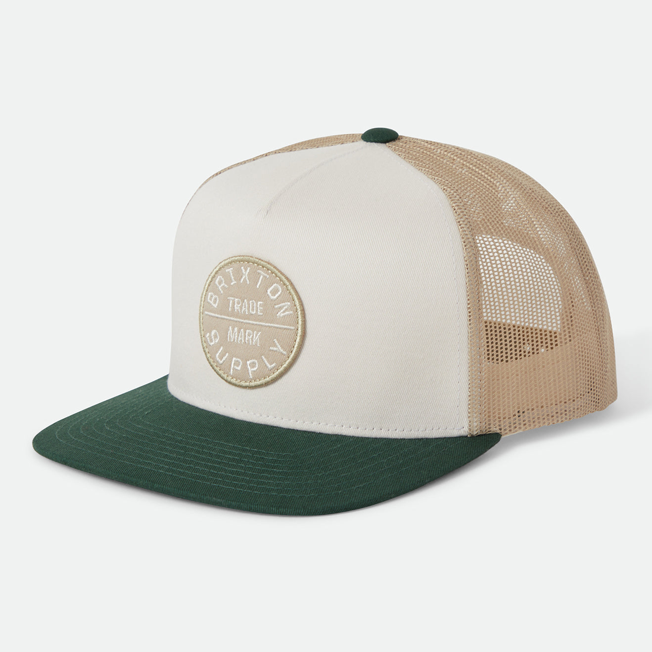 OATH MP TRUCKER HAT - OFF WHITE/PRIMAL GREEN/SAND