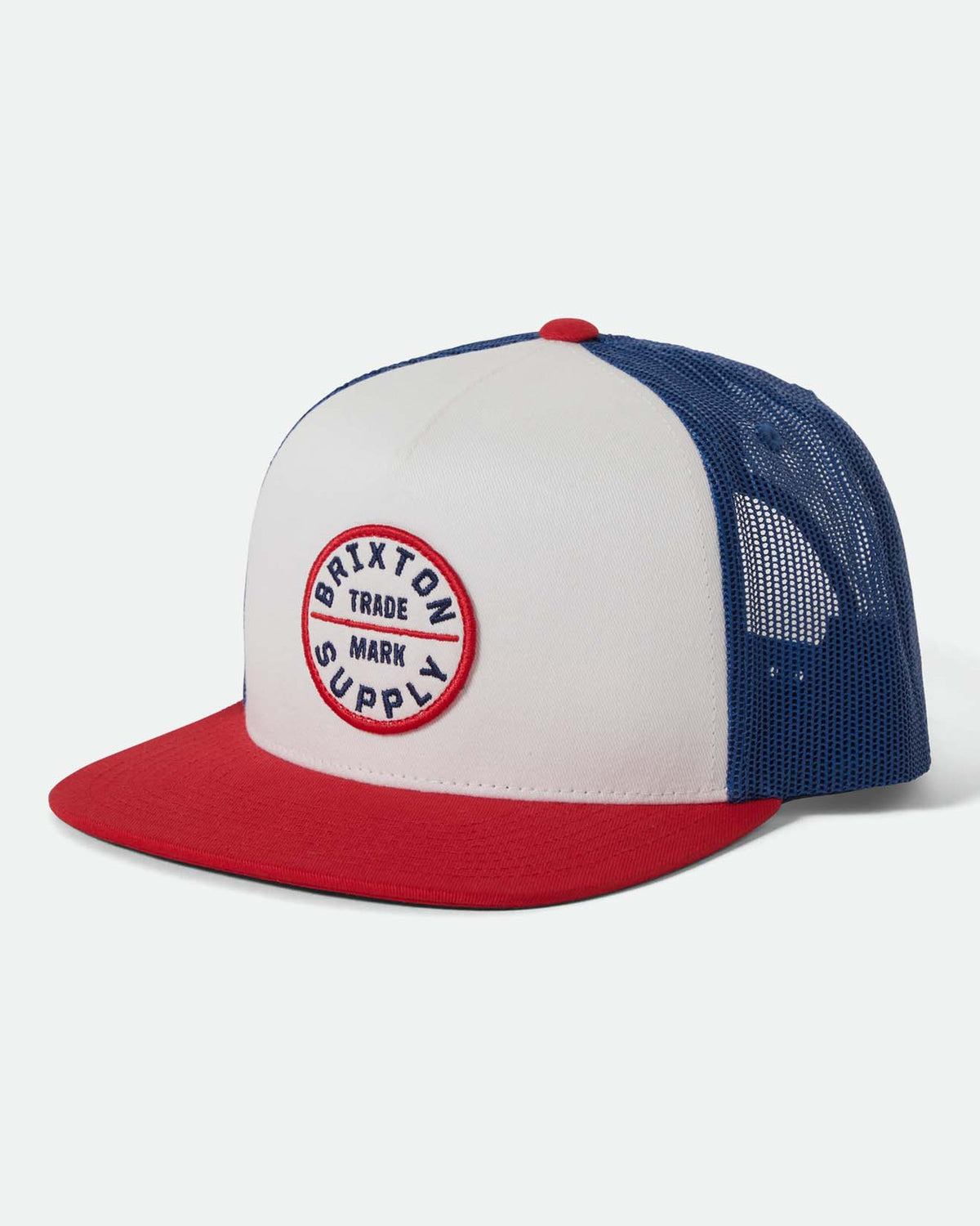 OATH MP TRUCKER HAT - WHITE/MIDNIGHT BLUE/ADRENALINE RUSH