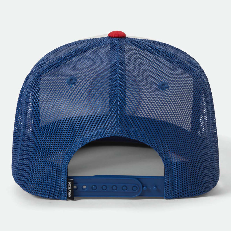 OATH MP TRUCKER HAT - WHITE/MIDNIGHT BLUE/ADRENALINE RUSH