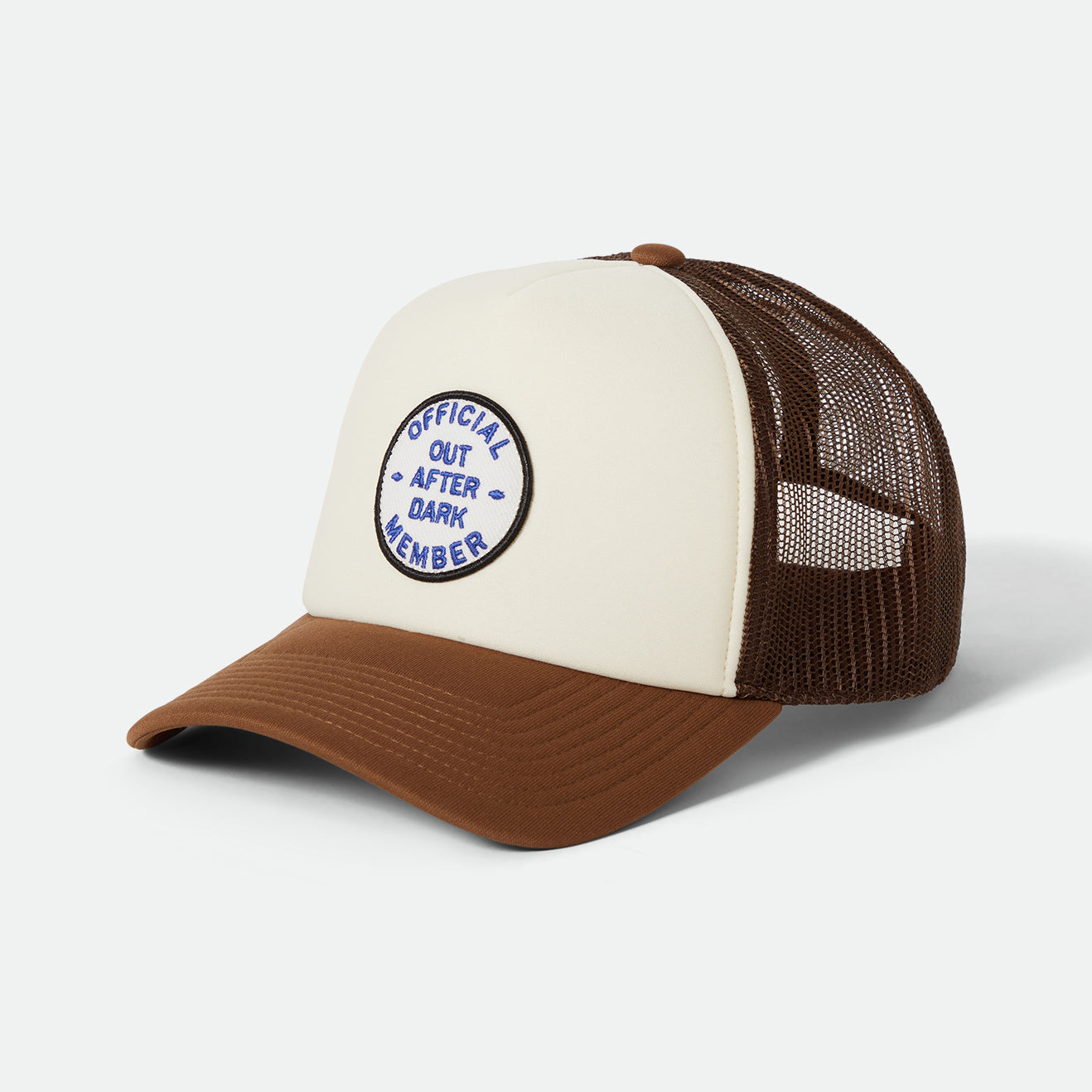 OUT AFTER DARK NP HP TRUCKER HAT - PINECONE BROWN/WHITECAP