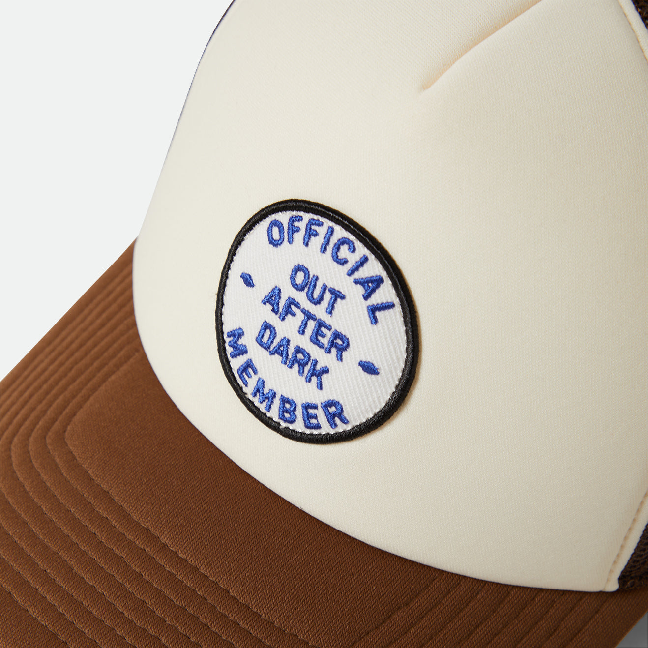 OUT AFTER DARK NP HP TRUCKER HAT - PINECONE BROWN/WHITECAP