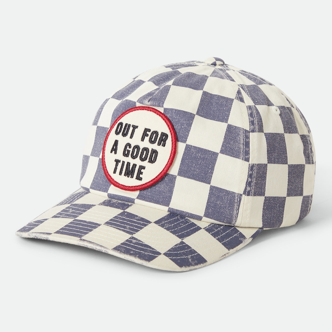 OUT FOR A GOOD TIME LP ADJ - NAVY GINGHAM