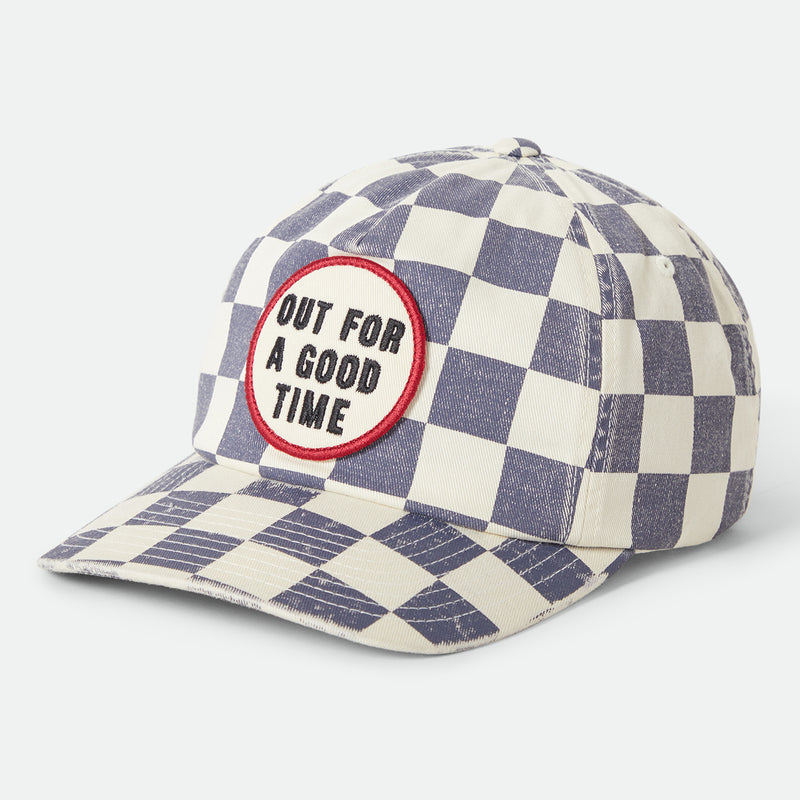 OUT FOR A GOOD TIME LP ADJ - NAVY GINGHAM