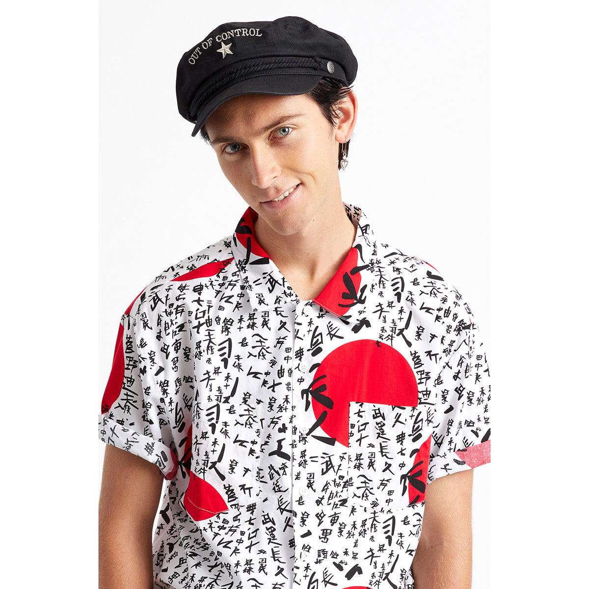 OUT OF CONTROL FIDDLER CAP - BLACK