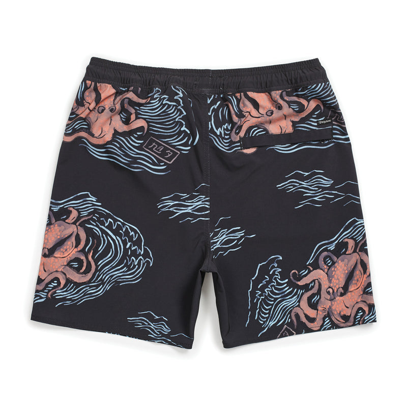 PALMAS TRUNK - BLACK OCTOPUS