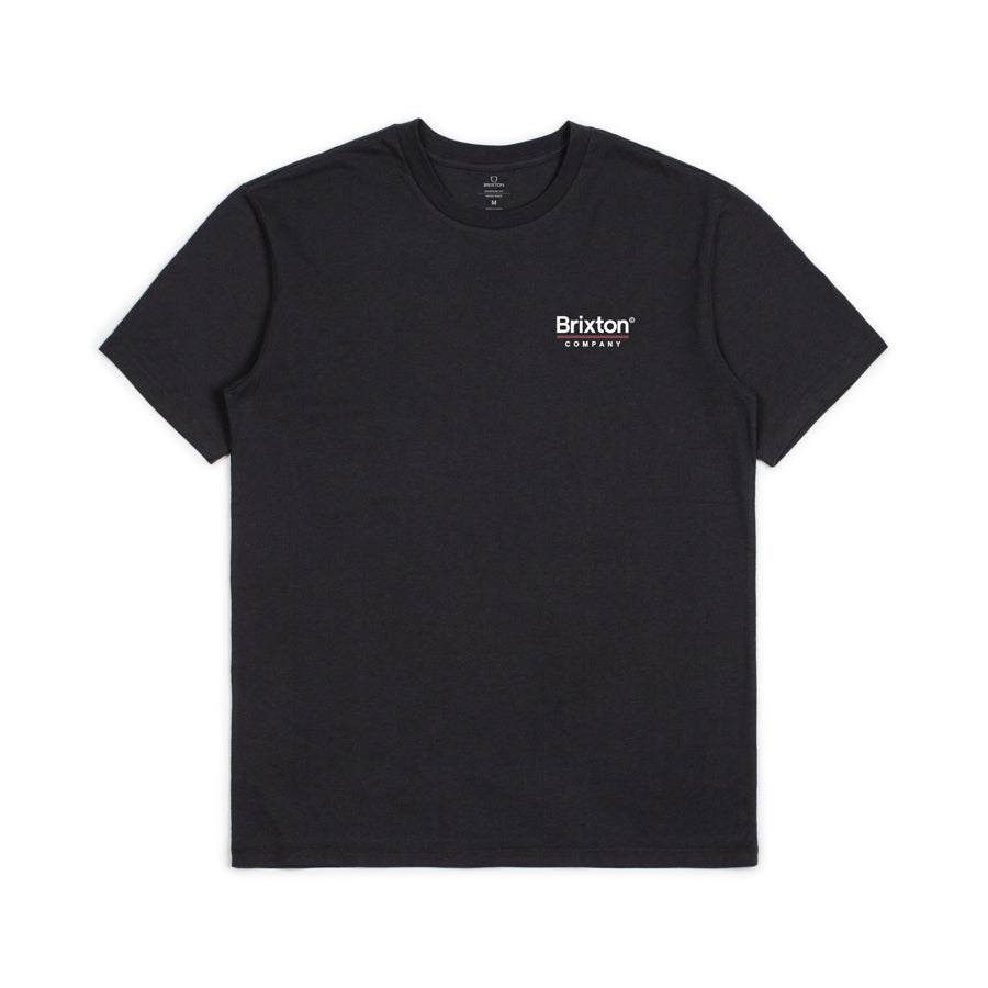 PALMER LINE S/S STT - WORN WASH BLACK