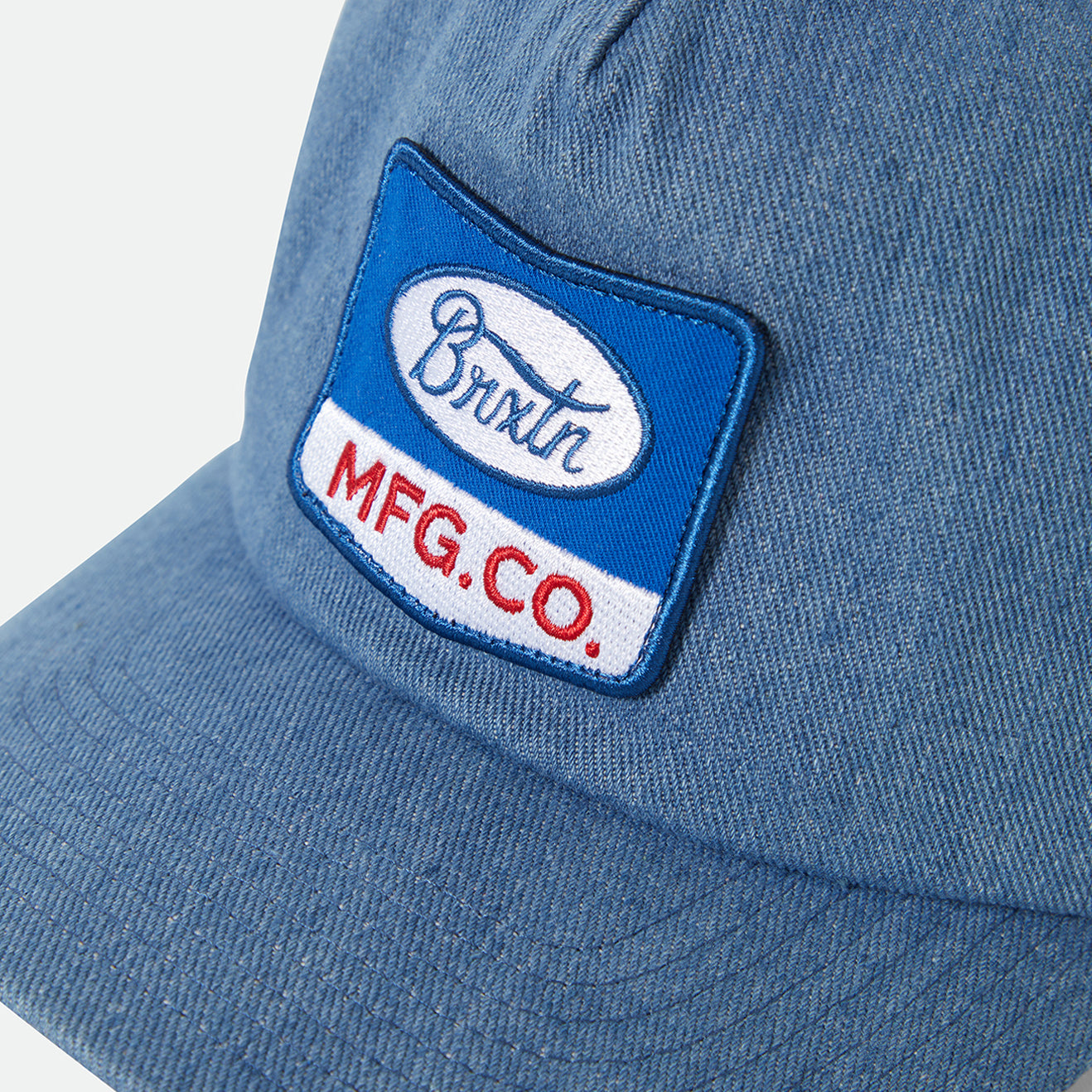 PHILLIPS NP MP TRUCKER HAT-DENIM/WHITE