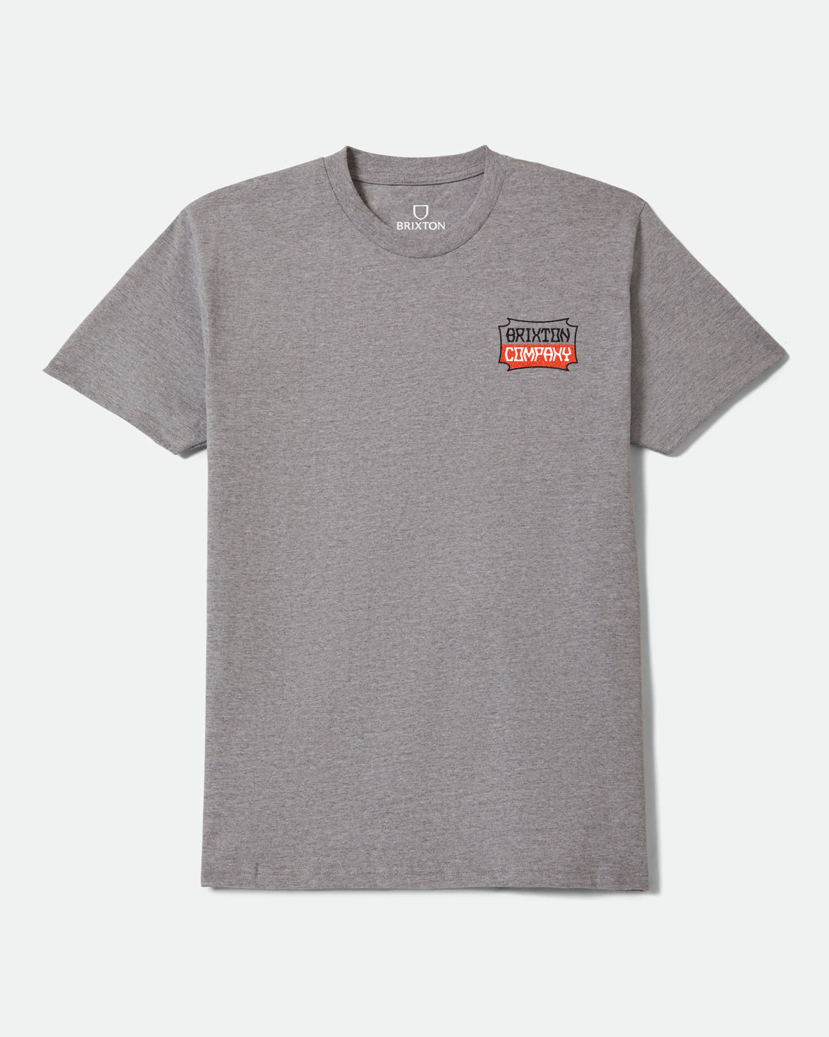 PILLAR S/S STD - HEATHER GREY