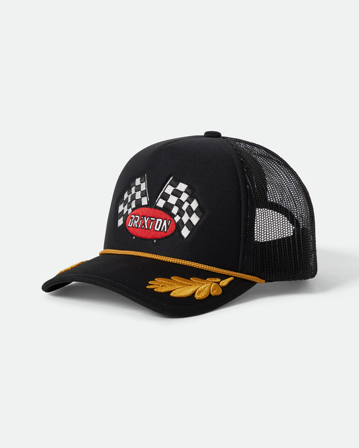 PODIUM NP HP TRUCKER HAT - BLACK/BLACK