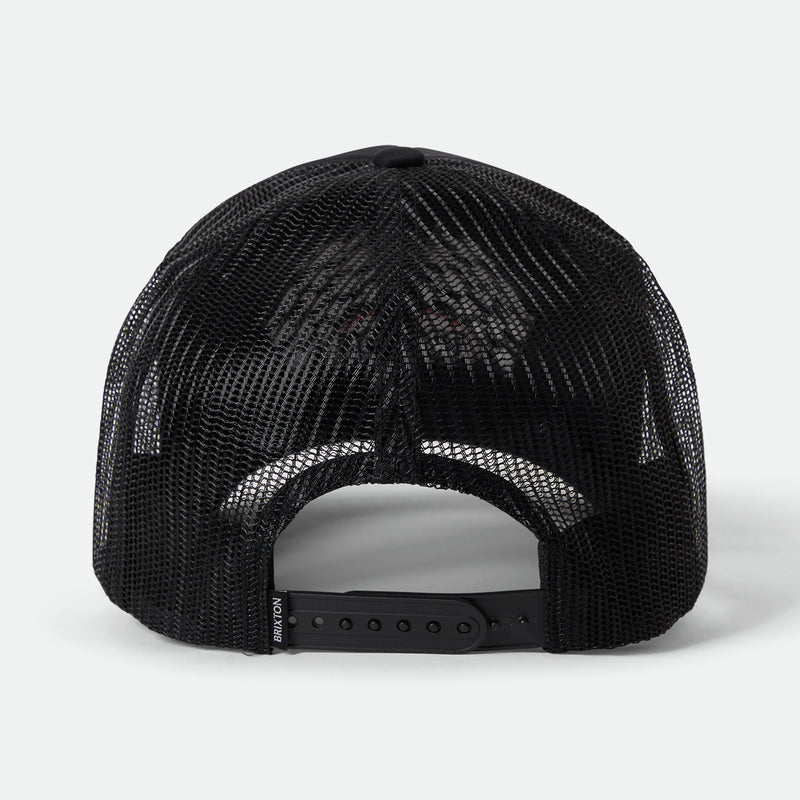 PODIUM NP HP TRUCKER HAT - BLACK/BLACK