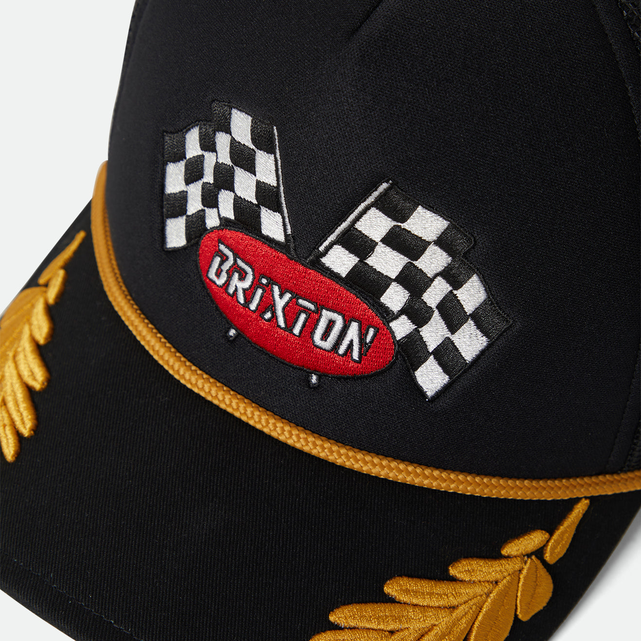 PODIUM NP HP TRUCKER HAT - BLACK/BLACK