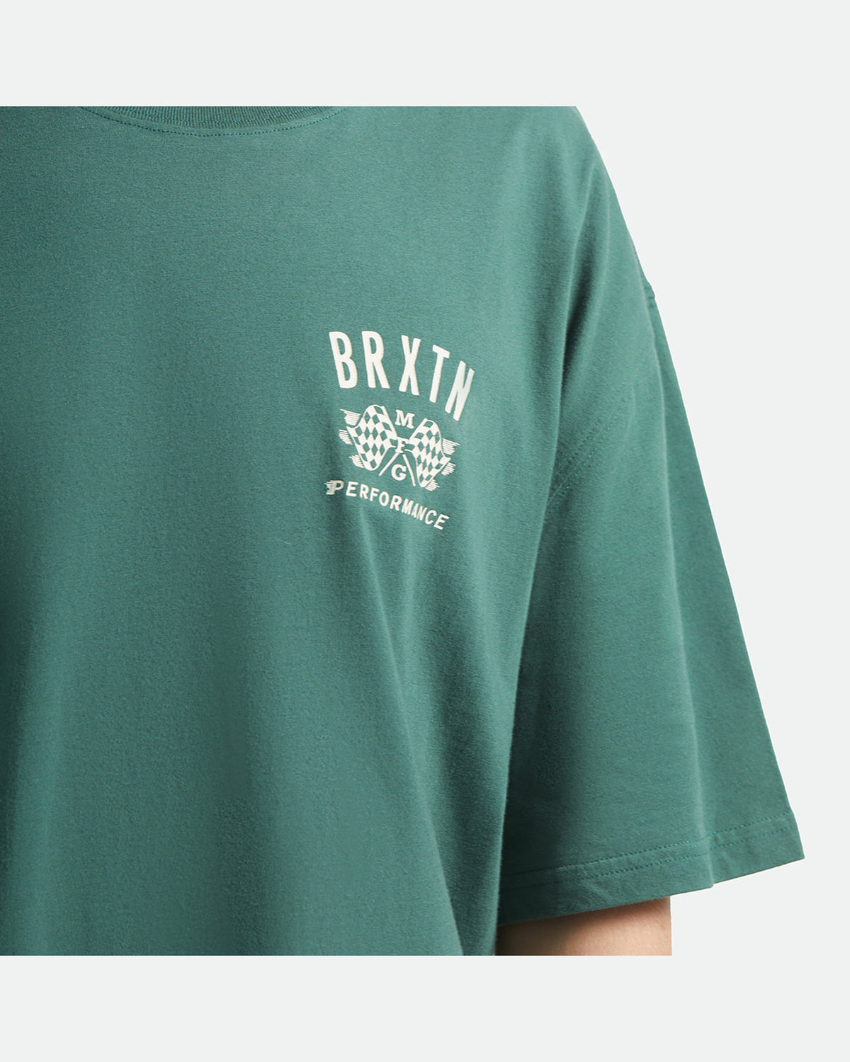 PRIMARY S/S CROPPED TEE - PRIMAL GREEN
