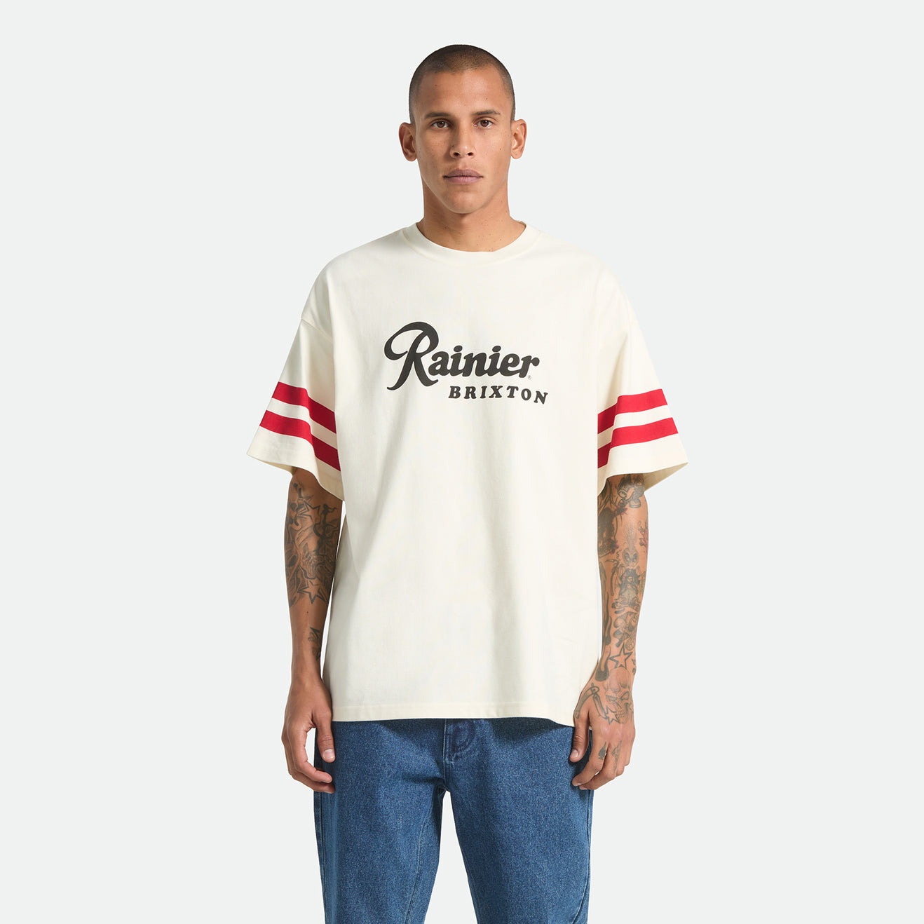 RAINIER 1878 S/S OVERSIZED - NATURAL