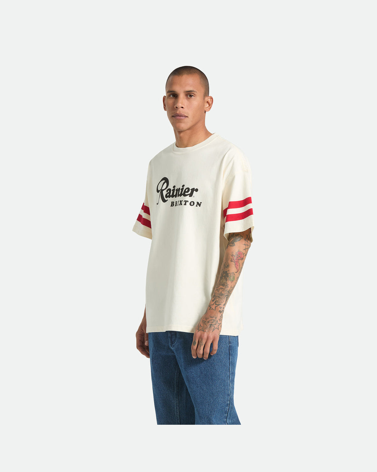 RAINIER 1878 S/S OVERSIZED - NATURAL