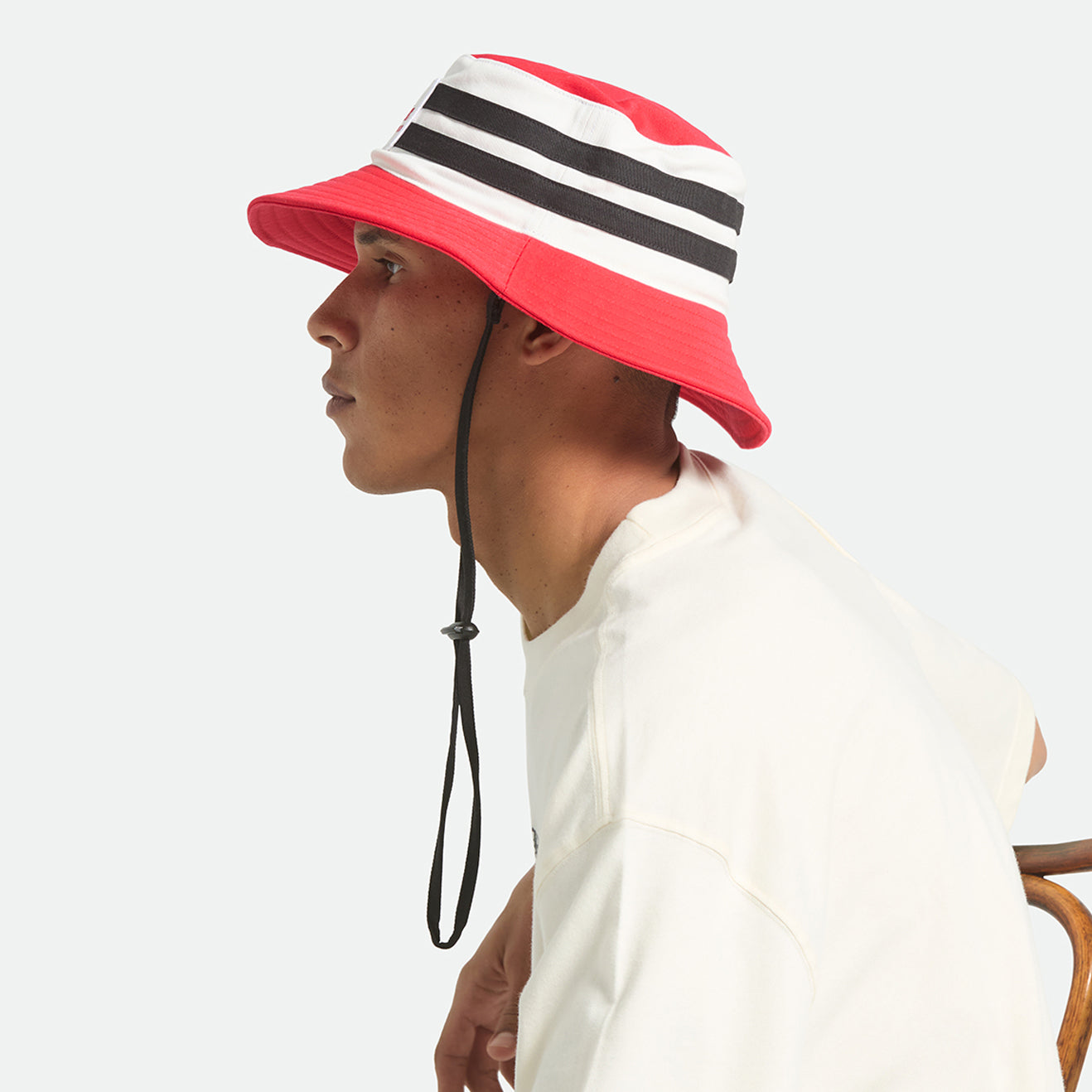 RAINIER X BRIXTON BOONIE - NATURAL/RED