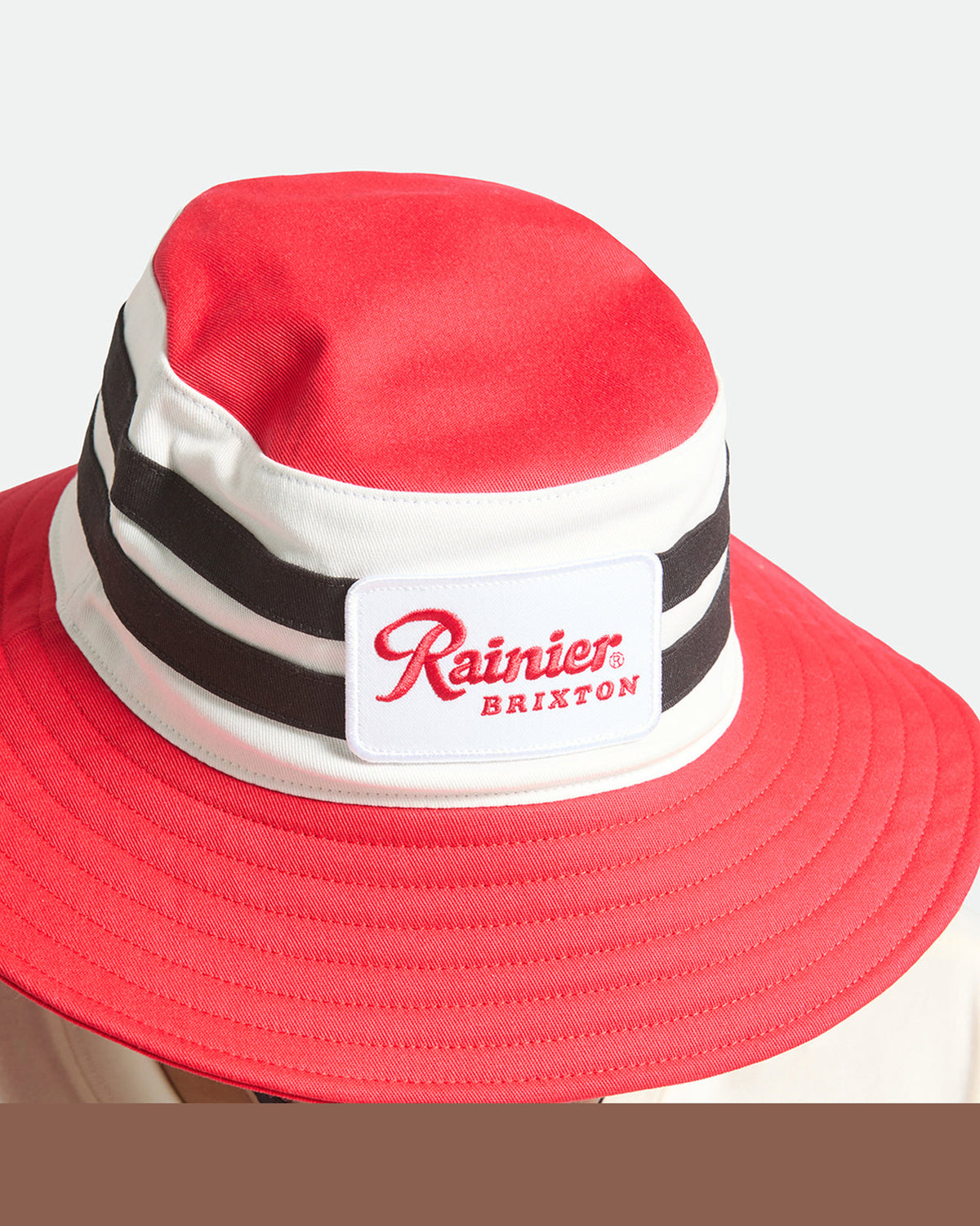 RAINIER X BRIXTON BOONIE - NATURAL/RED