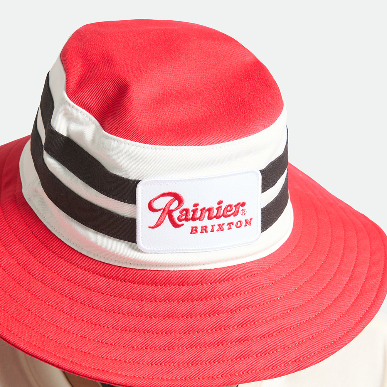 RAINIER X BRIXTON BOONIE - NATURAL/RED