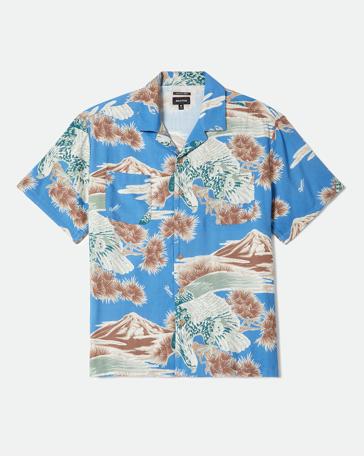 RAINIER X BRIXTON S/S WVN - BLUE SKY