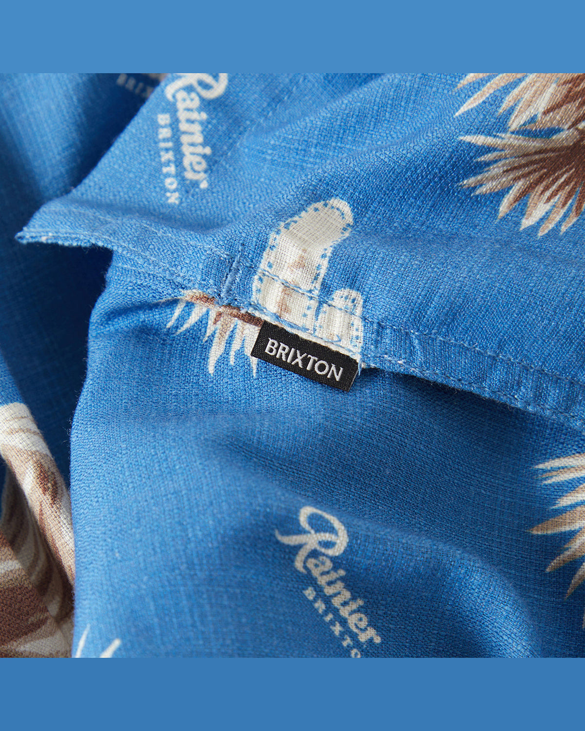 RAINIER X BRIXTON S/S WVN - BLUE SKY