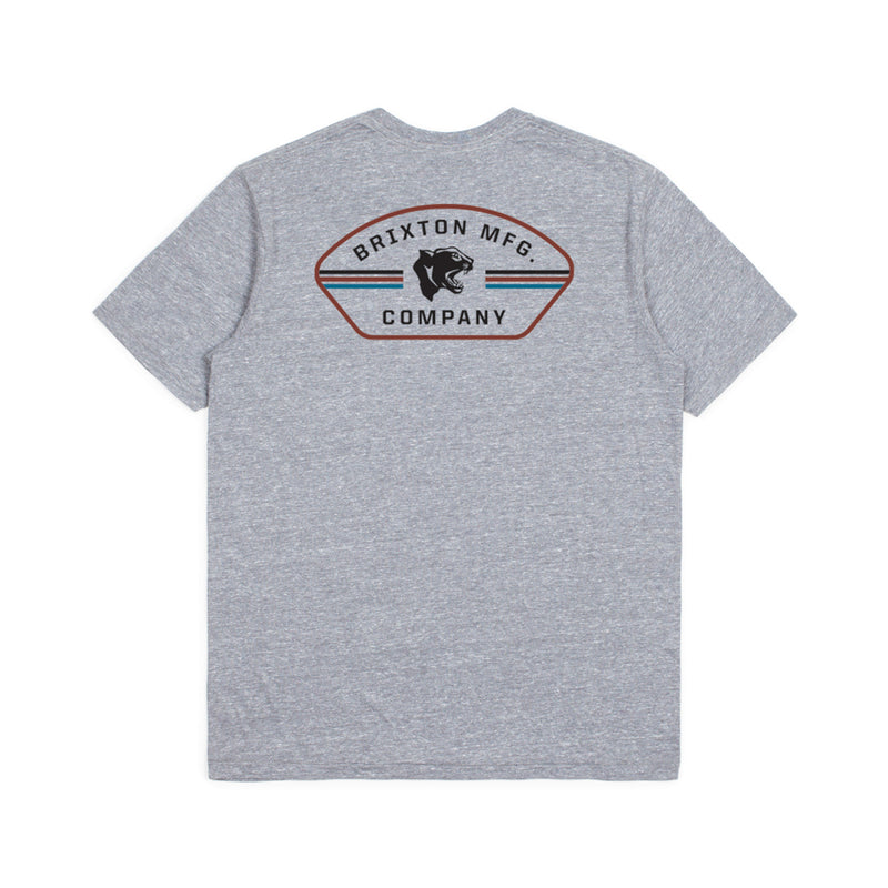 RAMPANT S/S STT - HEATHER GREY