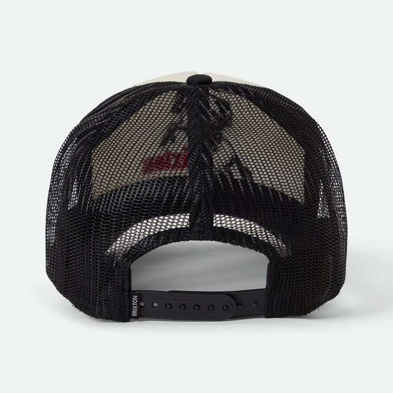 RANCHING CLUB NP MP TRUCKER HAT - BLACK/OFF WHITE