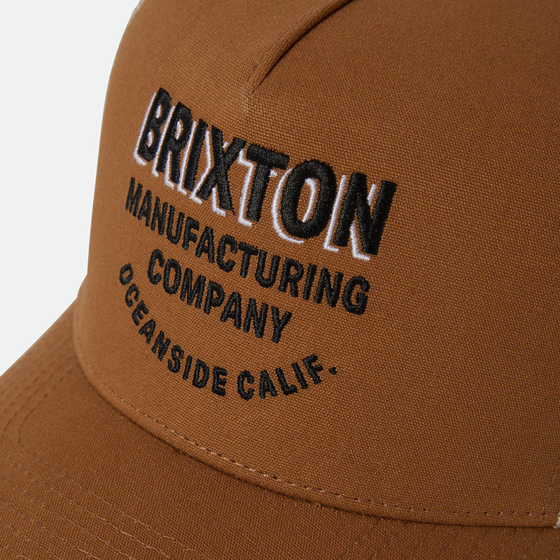 REDOUBT C NP MP TRUCKER HAT - WASHED COPPER/SAND