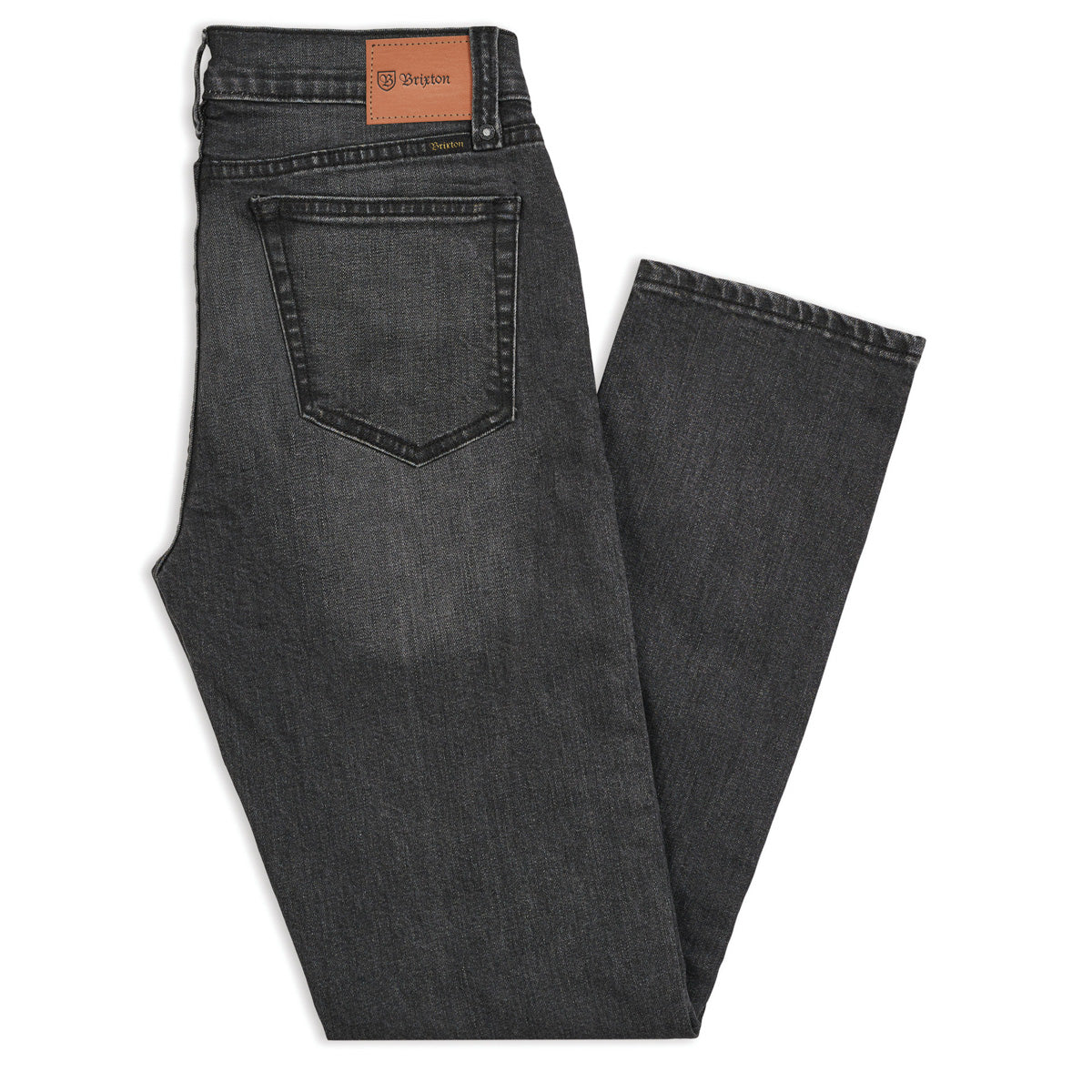RESERVE 5-PKT DENIM PANT-WORN BLACK