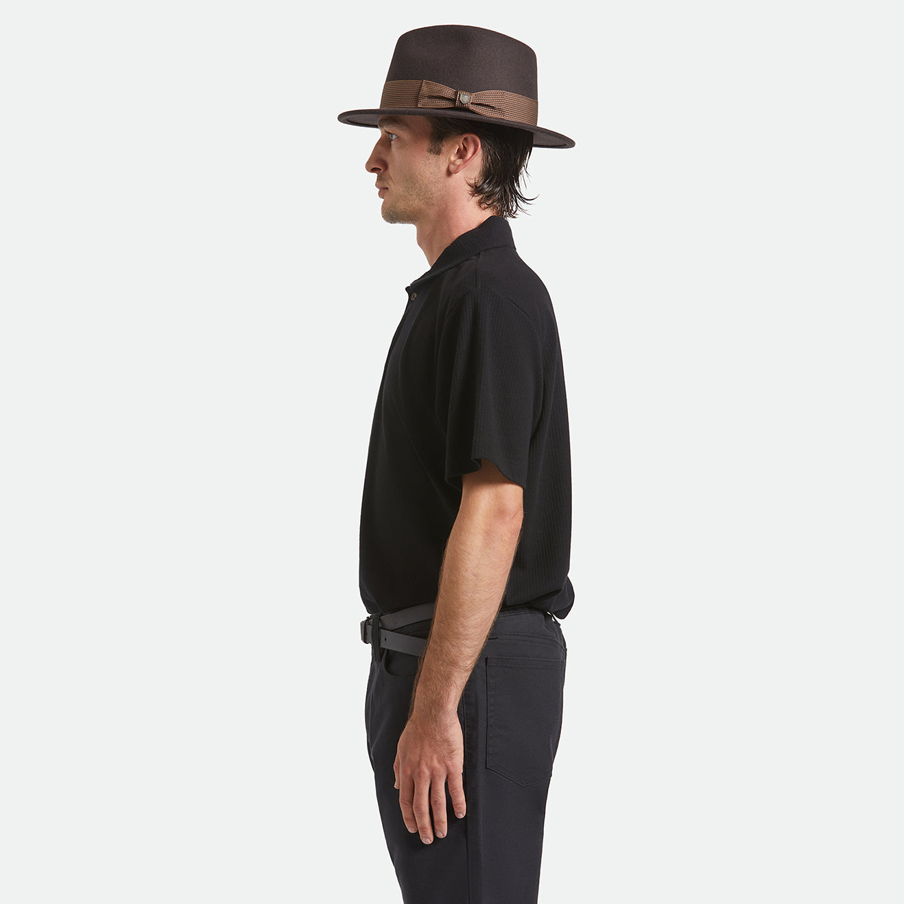 ROMA FEDORA - CHOCOLATE/BRONZE