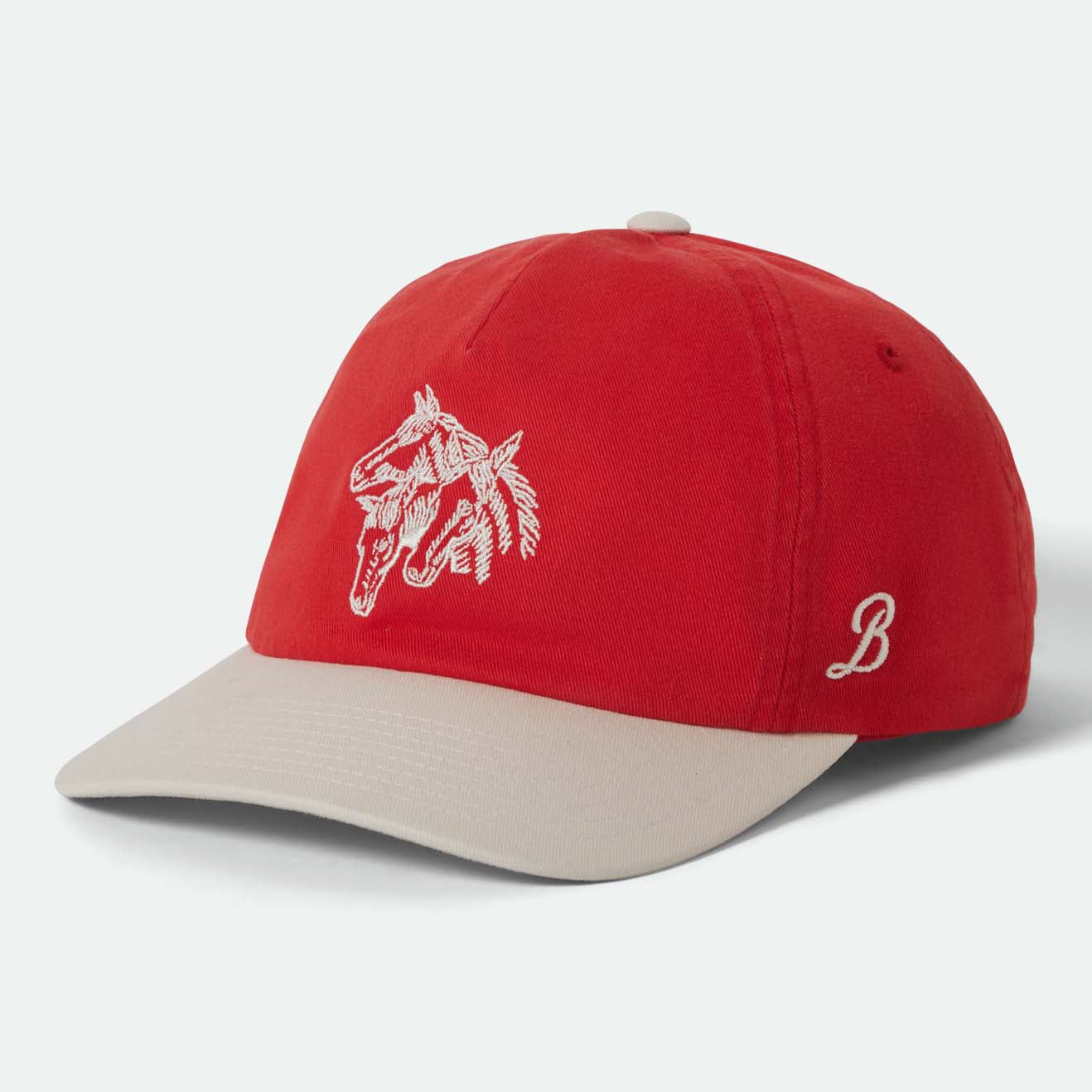 ROUND UP LP ADJ HAT - WASHED ADRENALINE RUSH/WHITECAP