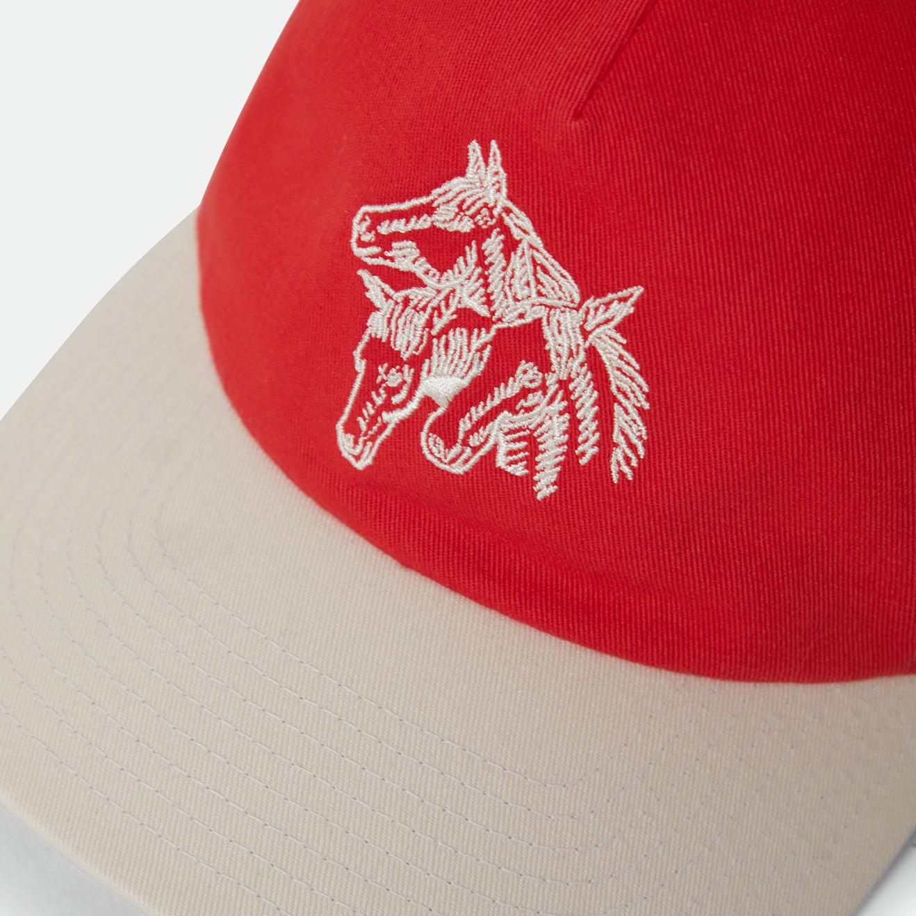 ROUND UP LP ADJ HAT - WASHED ADRENALINE RUSH/WHITECAP