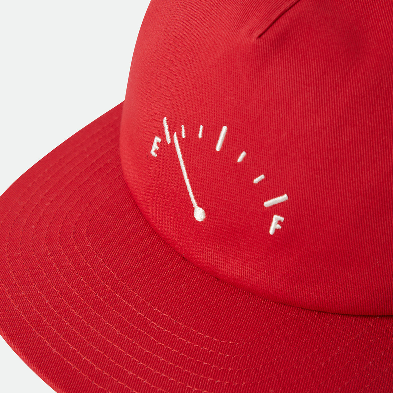 RUNNING ON EMPTY NP LP ADJ HAT-CRIMSON/WHITE