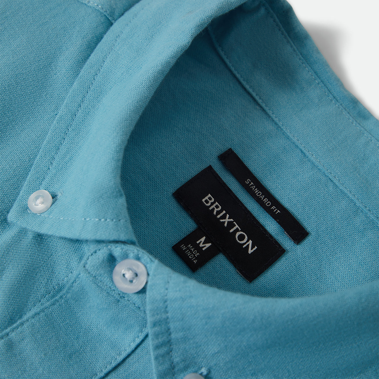 SANFORD OXFORD S/S WVN - BLUE AURA