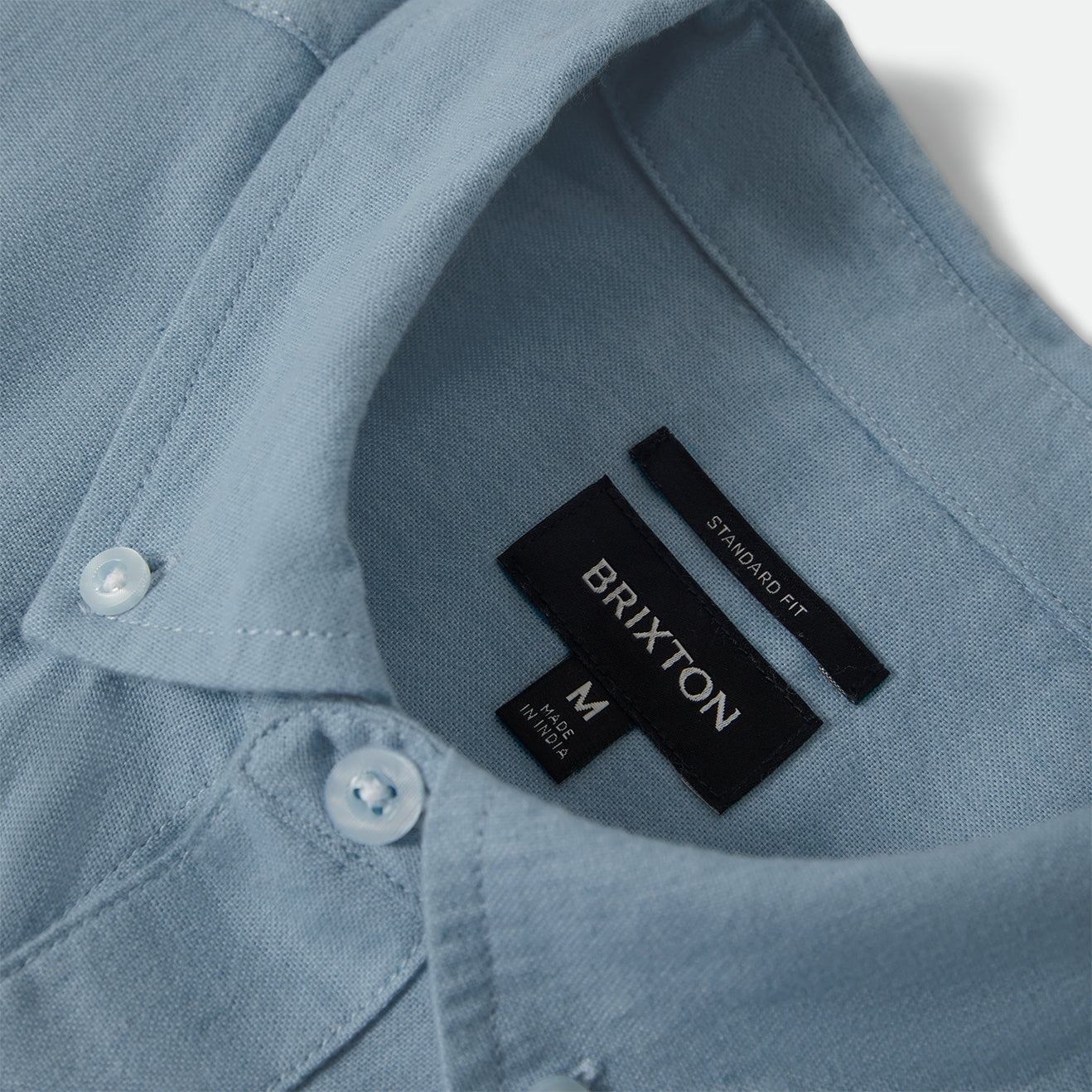 SANFORD OXFORD S/S WVN - BLUE AURA