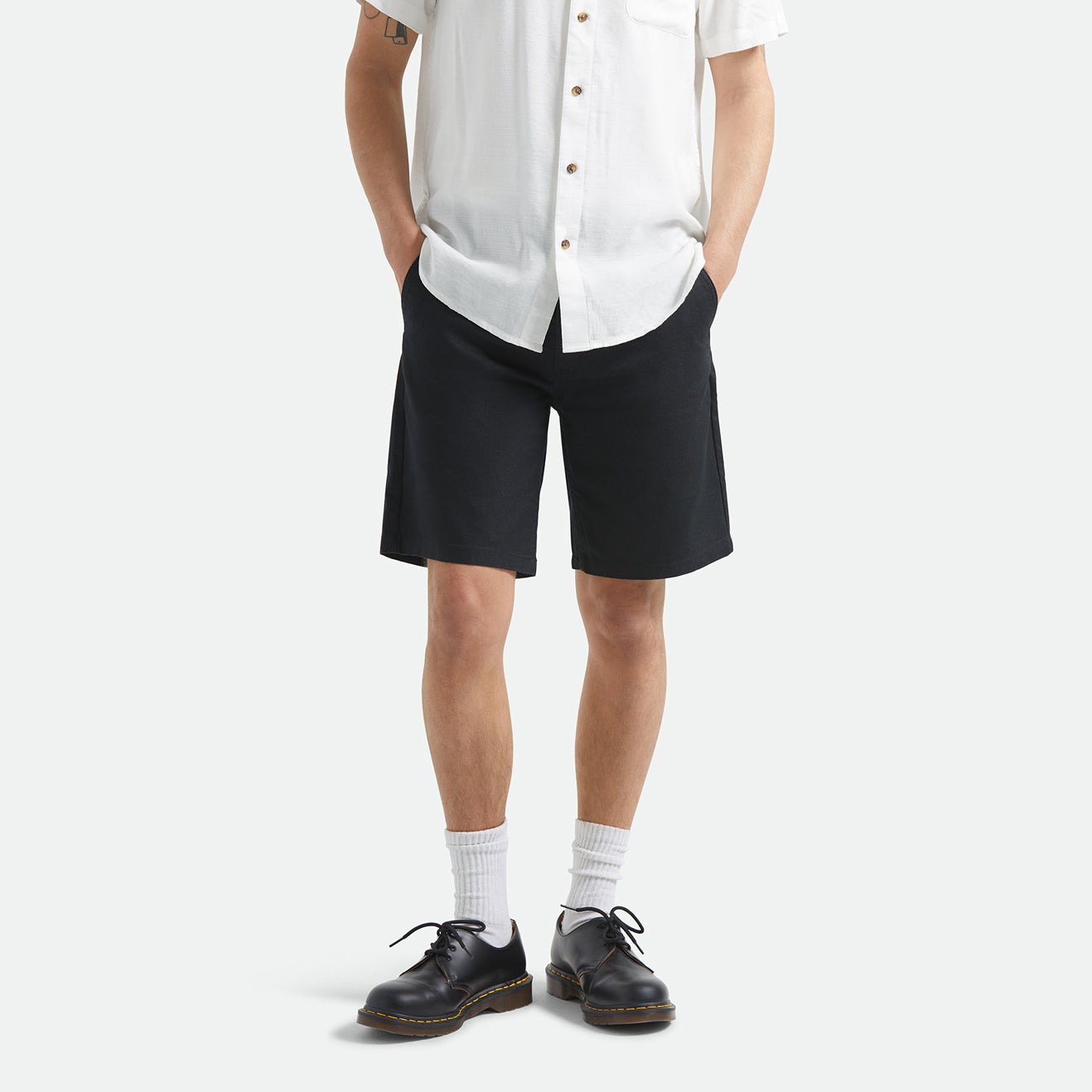 SANTO CHINO SHORT - BLACK