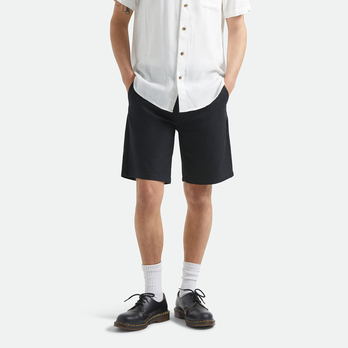 SANTO CHINO SHORT - BLACK