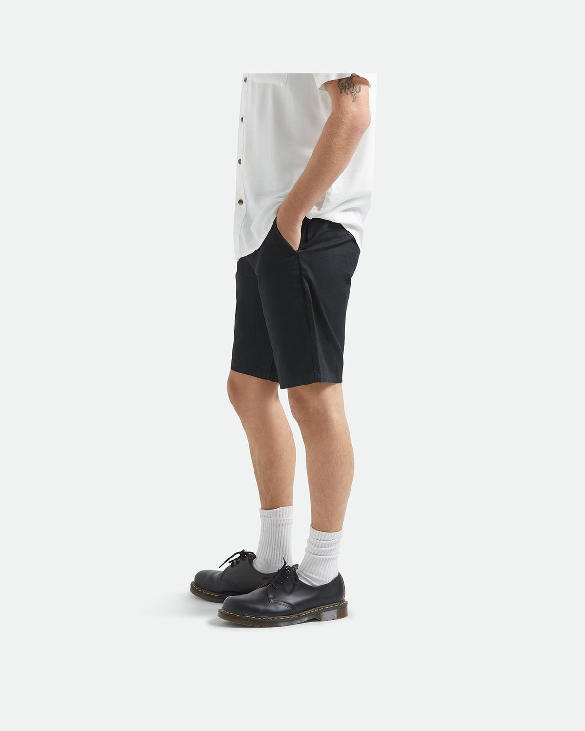 SANTO CHINO SHORT - BLACK