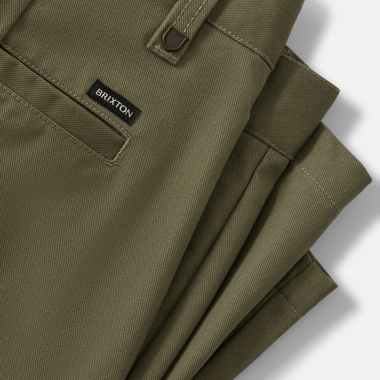 SANTO CHINO SHORT - OLIVE SURPLUS