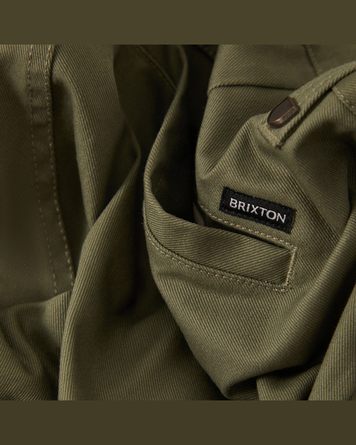 SANTO CHINO SHORT - OLIVE SURPLUS