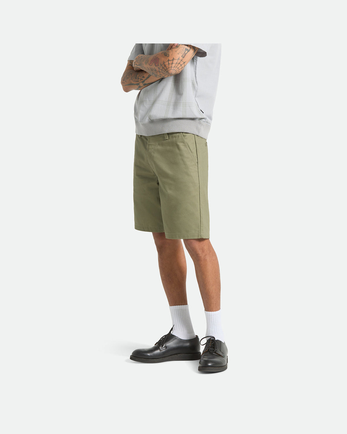 SANTO CHINO SHORT - OLIVE SURPLUS