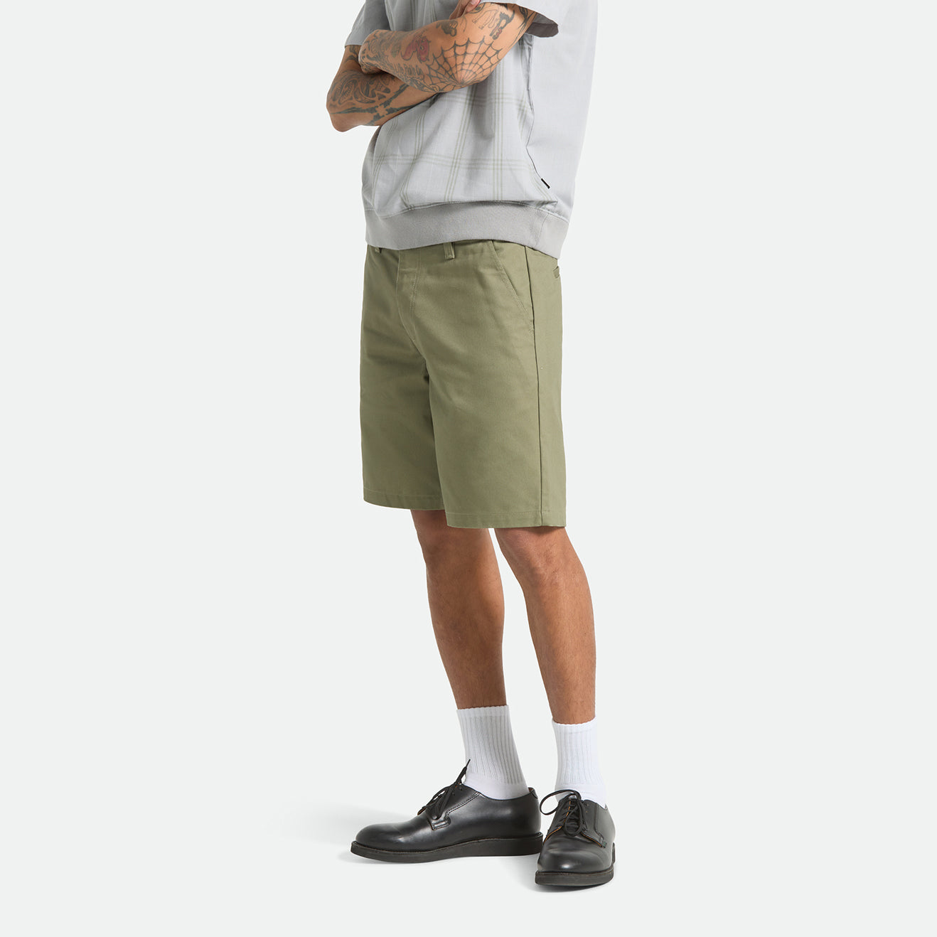 SANTO CHINO SHORT - OLIVE SURPLUS
