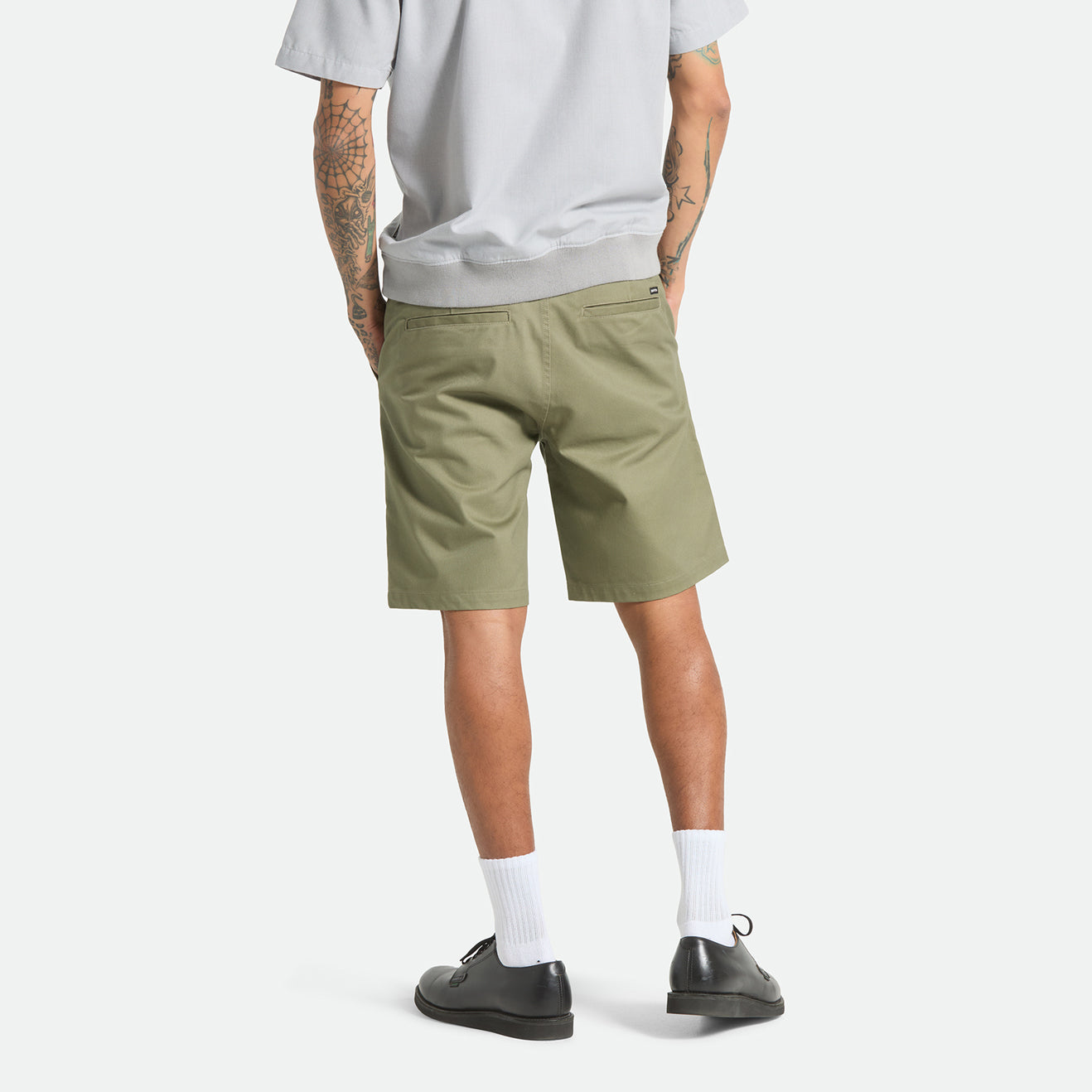 SANTO CHINO SHORT - OLIVE SURPLUS
