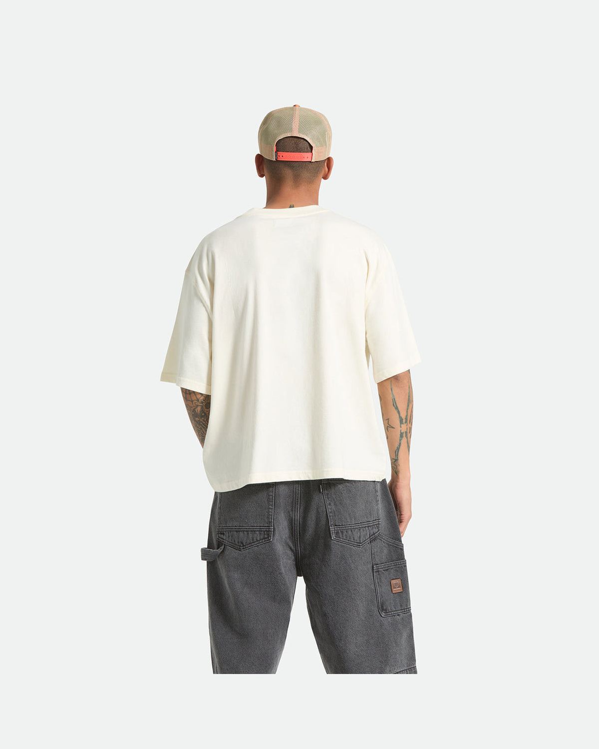SERRANO S/S BOXED CROP - CREAM