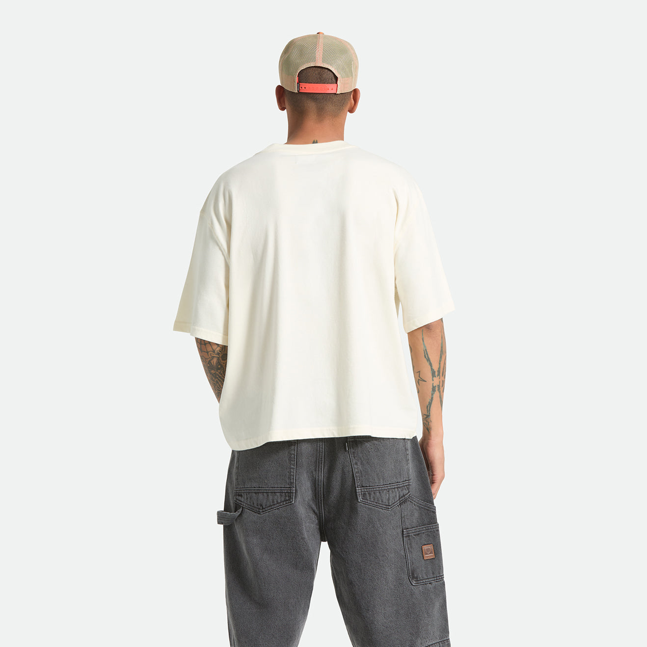 SERRANO S/S BOXED CROP - CREAM