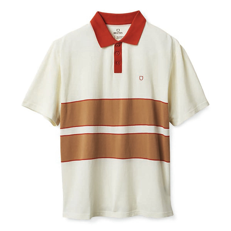 SHIELD BOXY S/S POLO KNIT