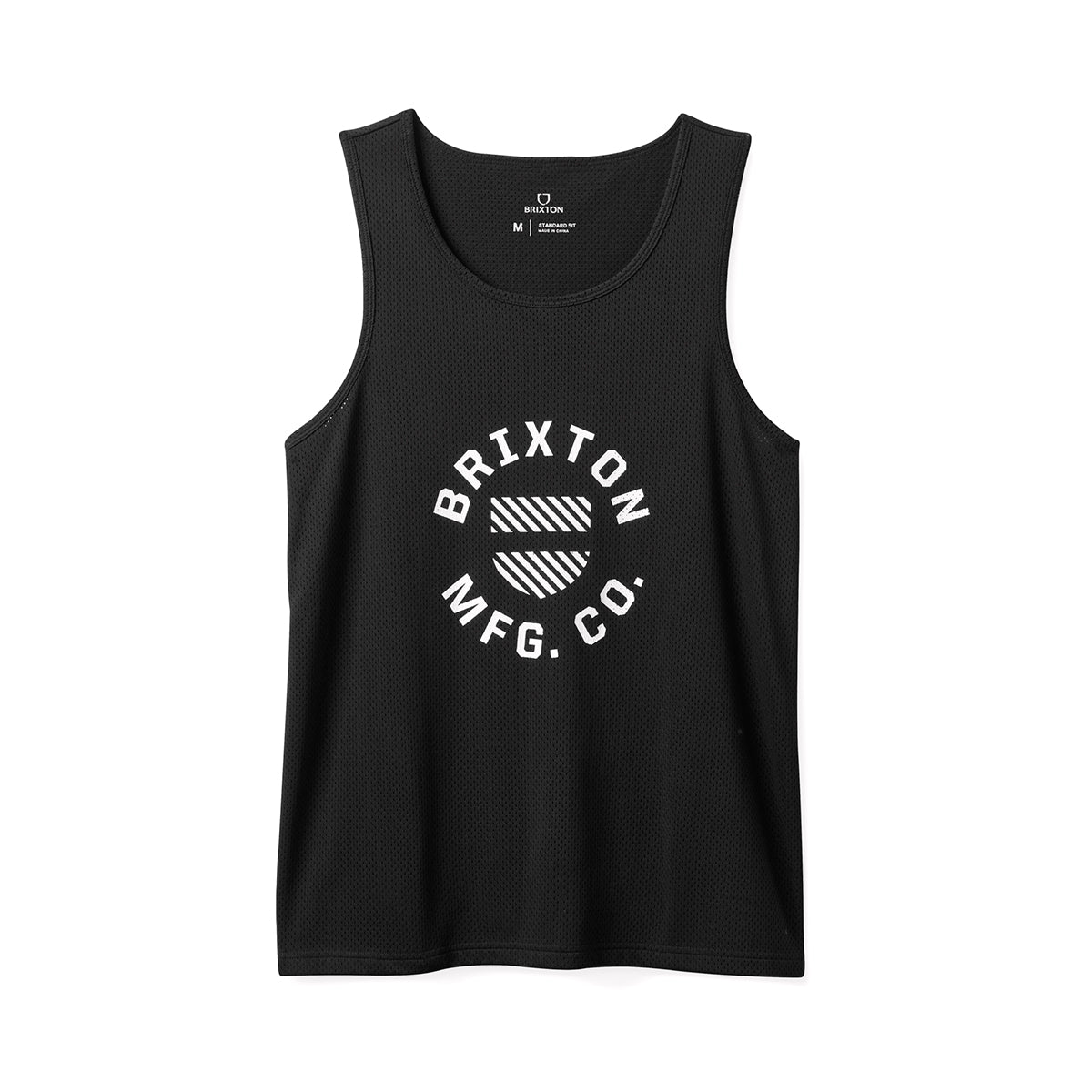 SHIELD CREST TANK-BLACK