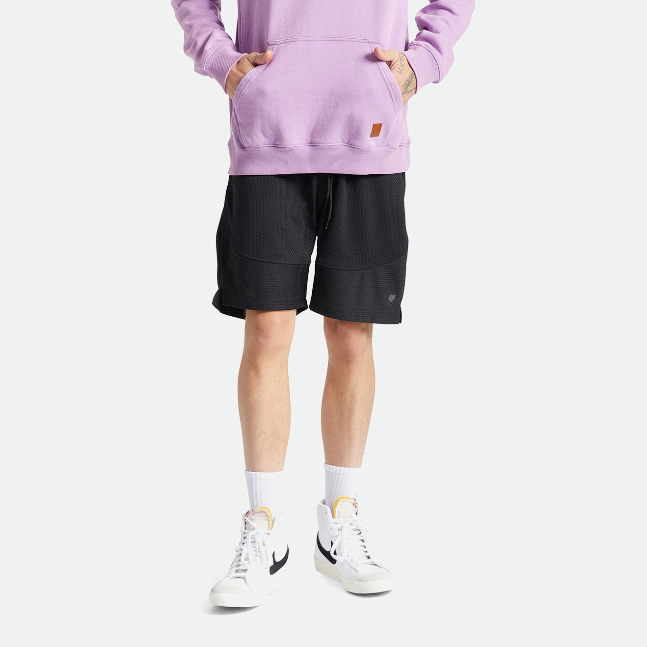 SHIELD MESH SHORT-BLACK