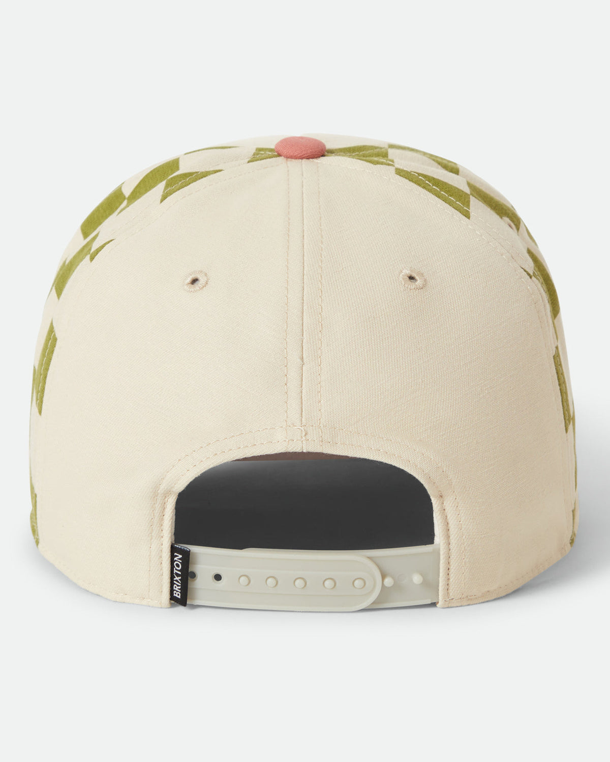 SLOW DOWN MP SNAPBACK - SUBLIME GREEN GINGHAM/WHITECAP/ITALIAN CLAY