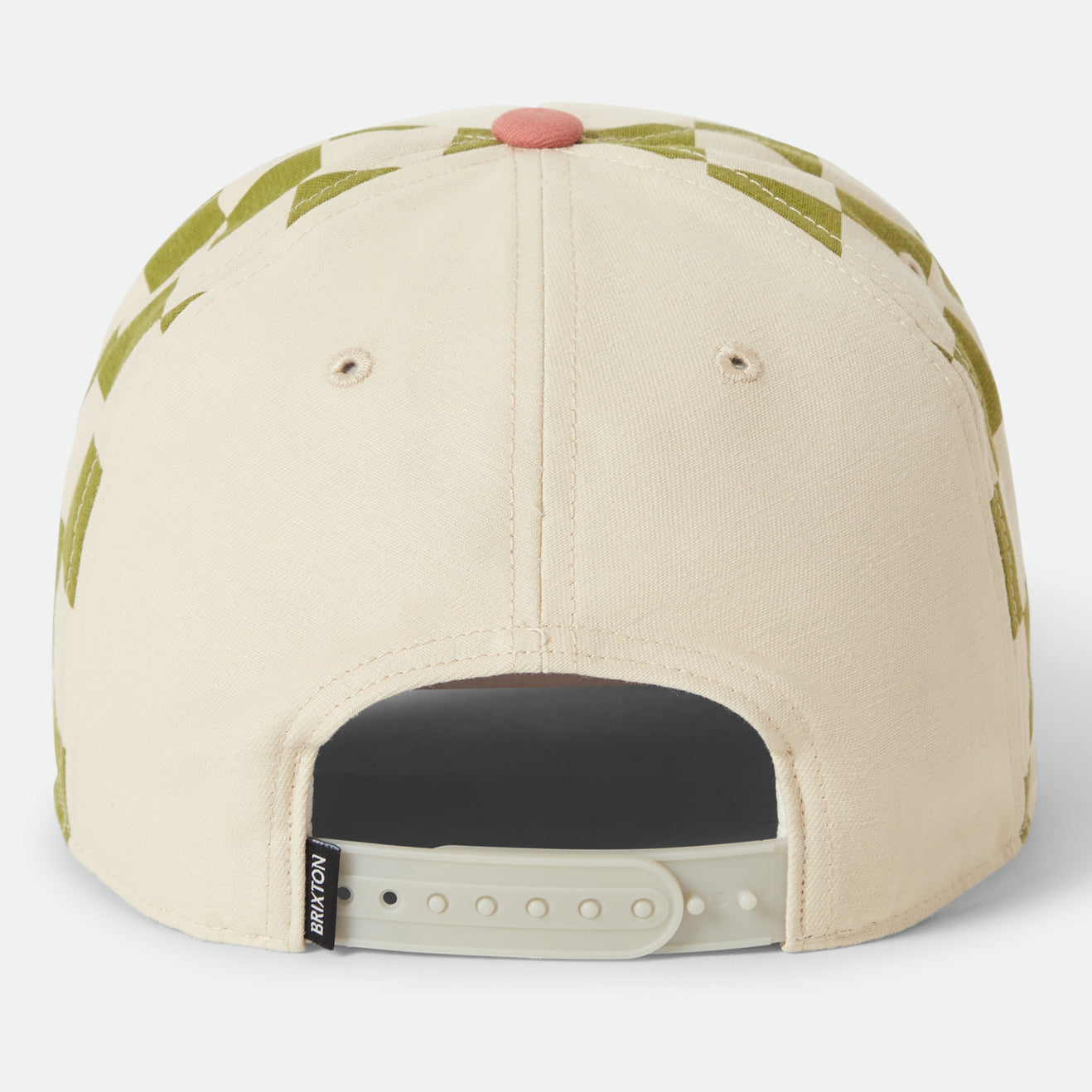 SLOW DOWN MP SNAPBACK - SUBLIME GREEN GINGHAM/WHITECAP/ITALIAN CLAY
