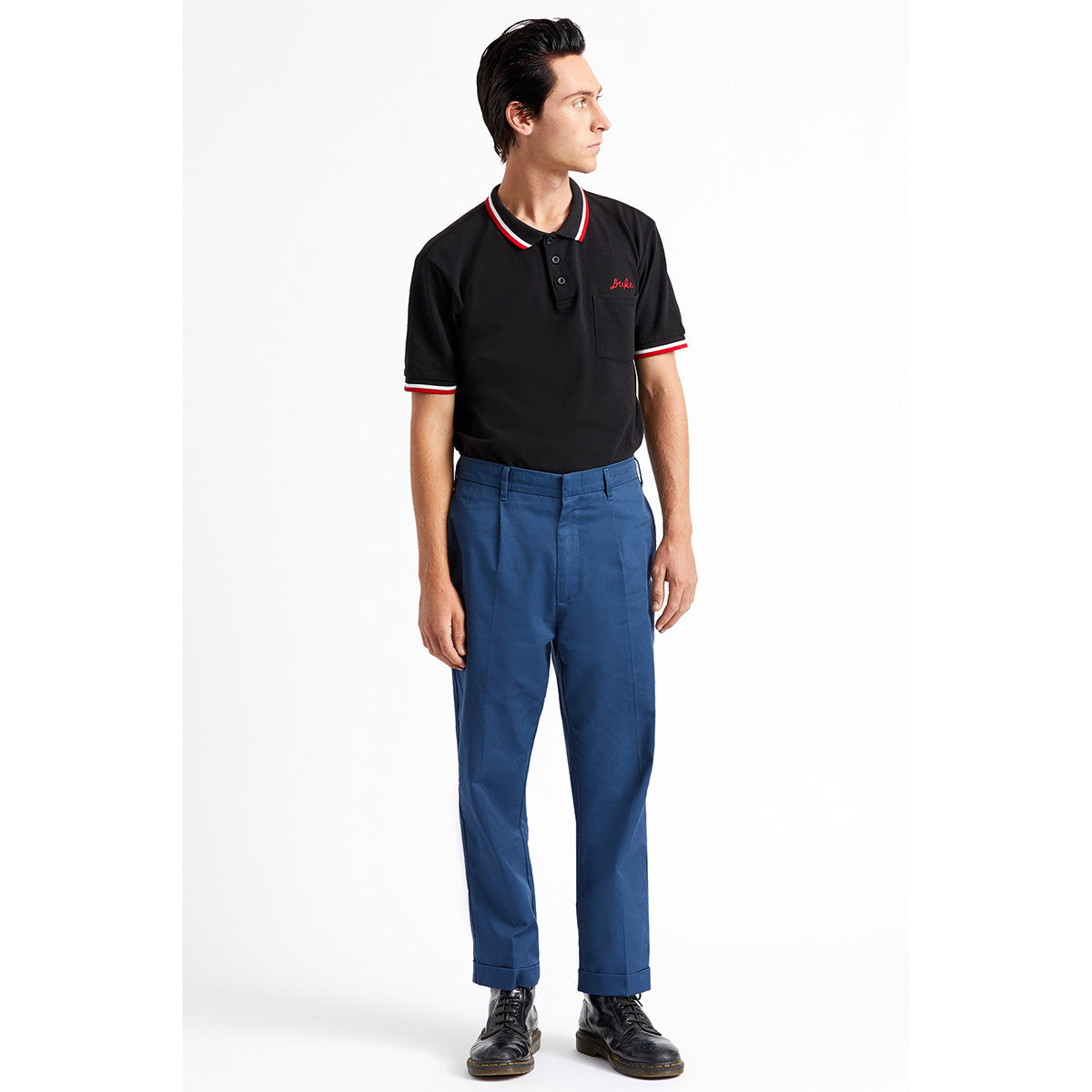SOMERSET TROUSER-NAVY